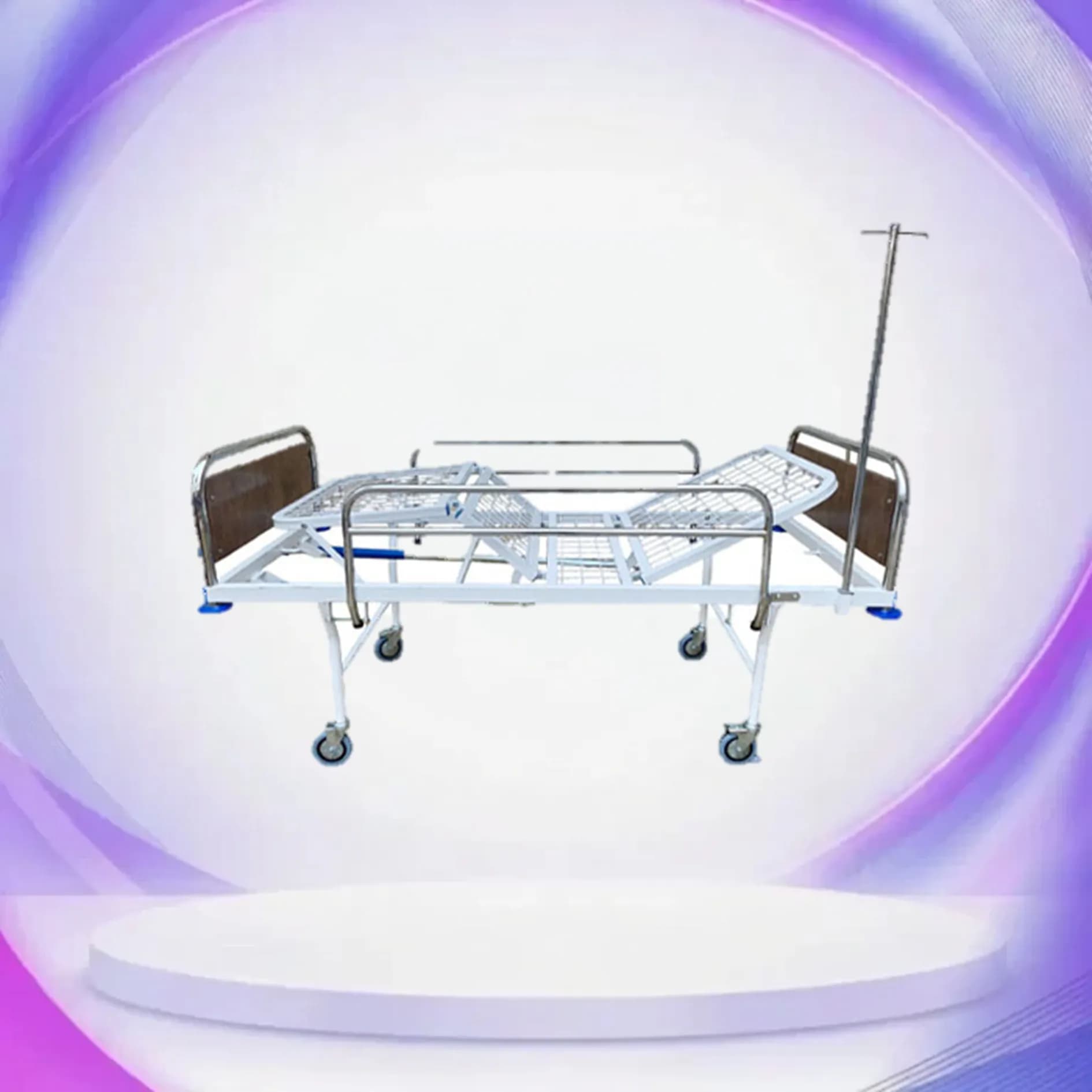 تخت سه شکن بیمارستانی درجه یک