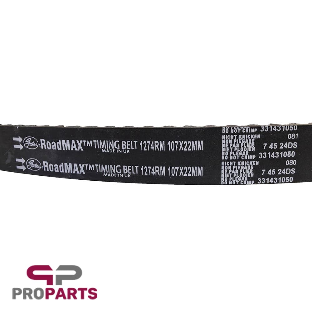 تسمه تایم 107 دندانه رودمکس ROADMAX مدل GATES-1274 با لیبل هرینگتون مناسب برای کوییک — تصویر ۳