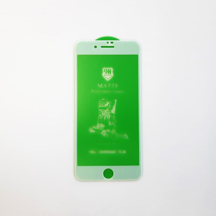 محافظ صفحه سرامیکی مات سفید آیفون 7plus/8plus