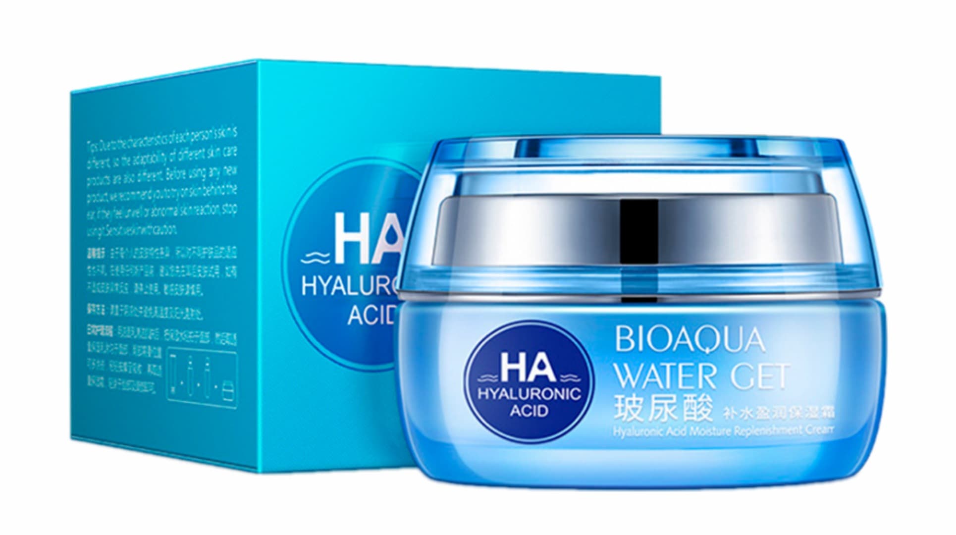 کرم مرطوب کننده هیالورونیک اسید بیوآکوآ bioaqua