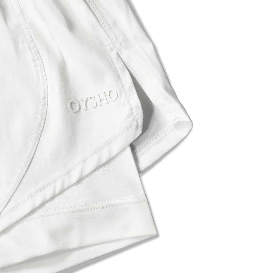 شورتک کشاله دار اویشو oysho کد 12396 — تصویر ۲