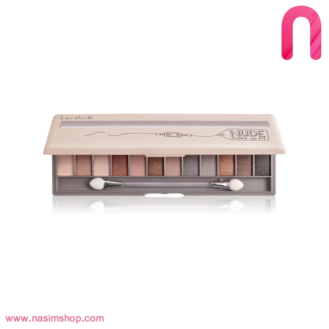 پالت سایه چشم Nude Make Up Kit لاولی