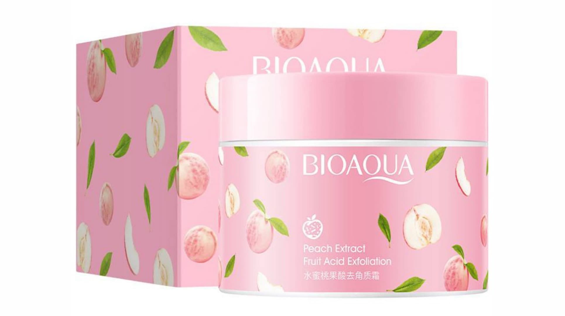 اسکراب صورت و بدن عصاره هلو بیوآکوآ bioaqua