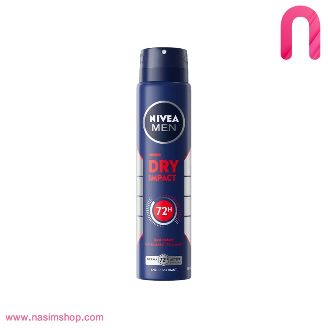 اسپری ضدتعریق مردانه Dry Impact 72H نیوآ