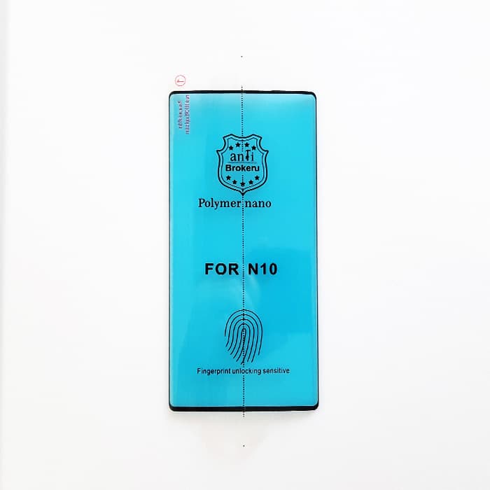 محافظ صفحه پلیمری نانو فول براق سامسونگ NOTE 10