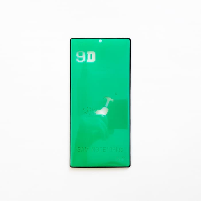 محافظ صفحه پلیمری نانو فول براق سامسونگ NOTE 10 PLUS 9D