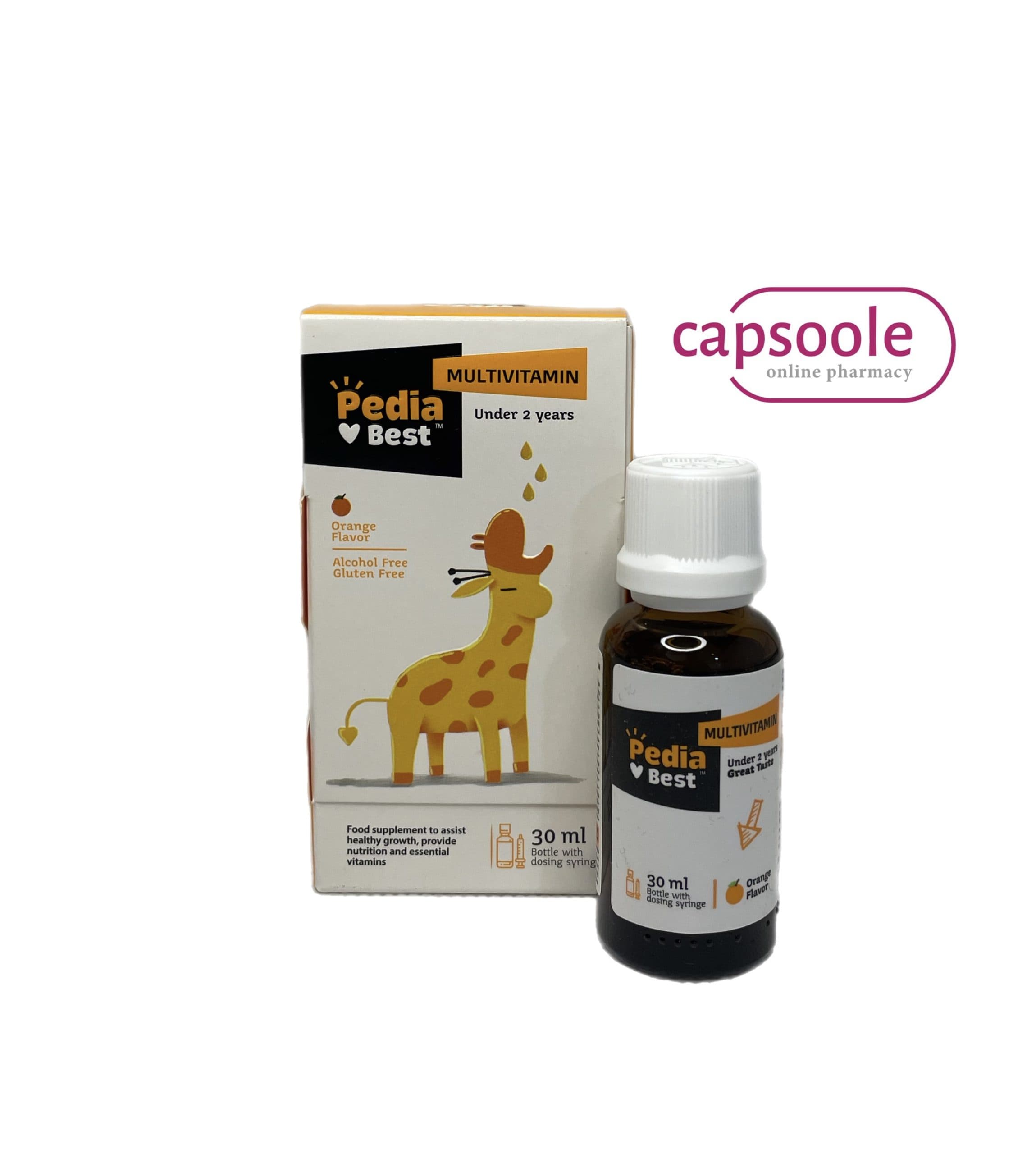 قطره مولتی ویتامین پدیابست 30میلی گرم