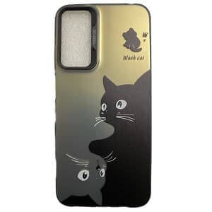 کاور مدل گربه سیاه black cat مناسب برای گوشی سامسونگ A15