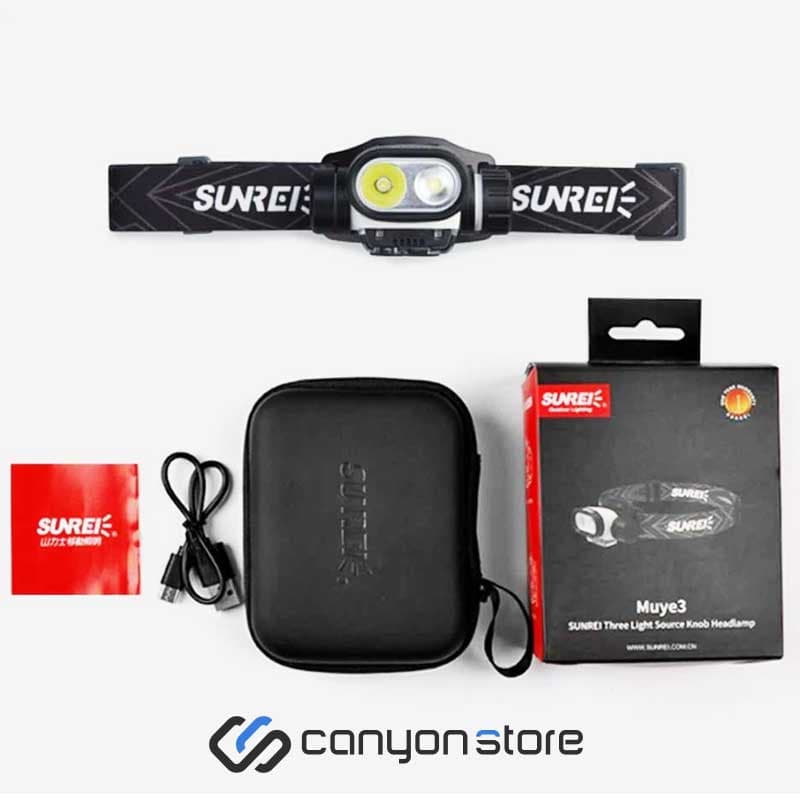 چراغ پیشانی سانری – Sunrei Muye 3 Headlamp — تصویر ۸