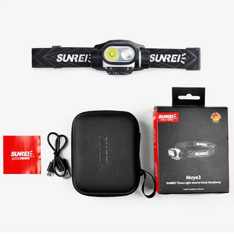 چراغ پیشانی سانری – Sunrei Muye 3 Headlamp — تصویر ۴