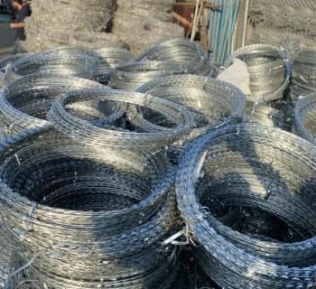 سیم خاردار حلقوی تبری قطر 60 — تصویر ۴