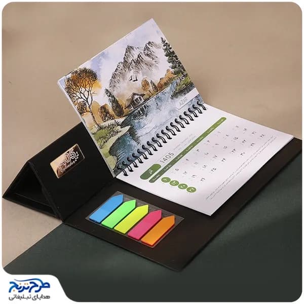تقویم رومیزی یادداشت دار سونیک