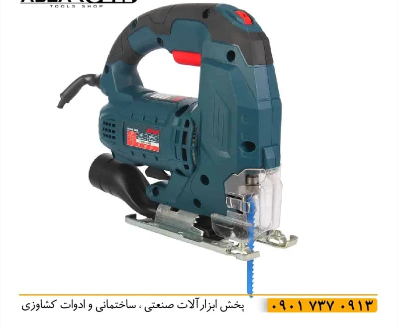 اره عمودبر آروا مدل 5406 اصل گارانتی 12 ماهه سیم پیچ مسی 710 وات برش 10 سانت سیستم لرزش گیر دیمر 6 حالته