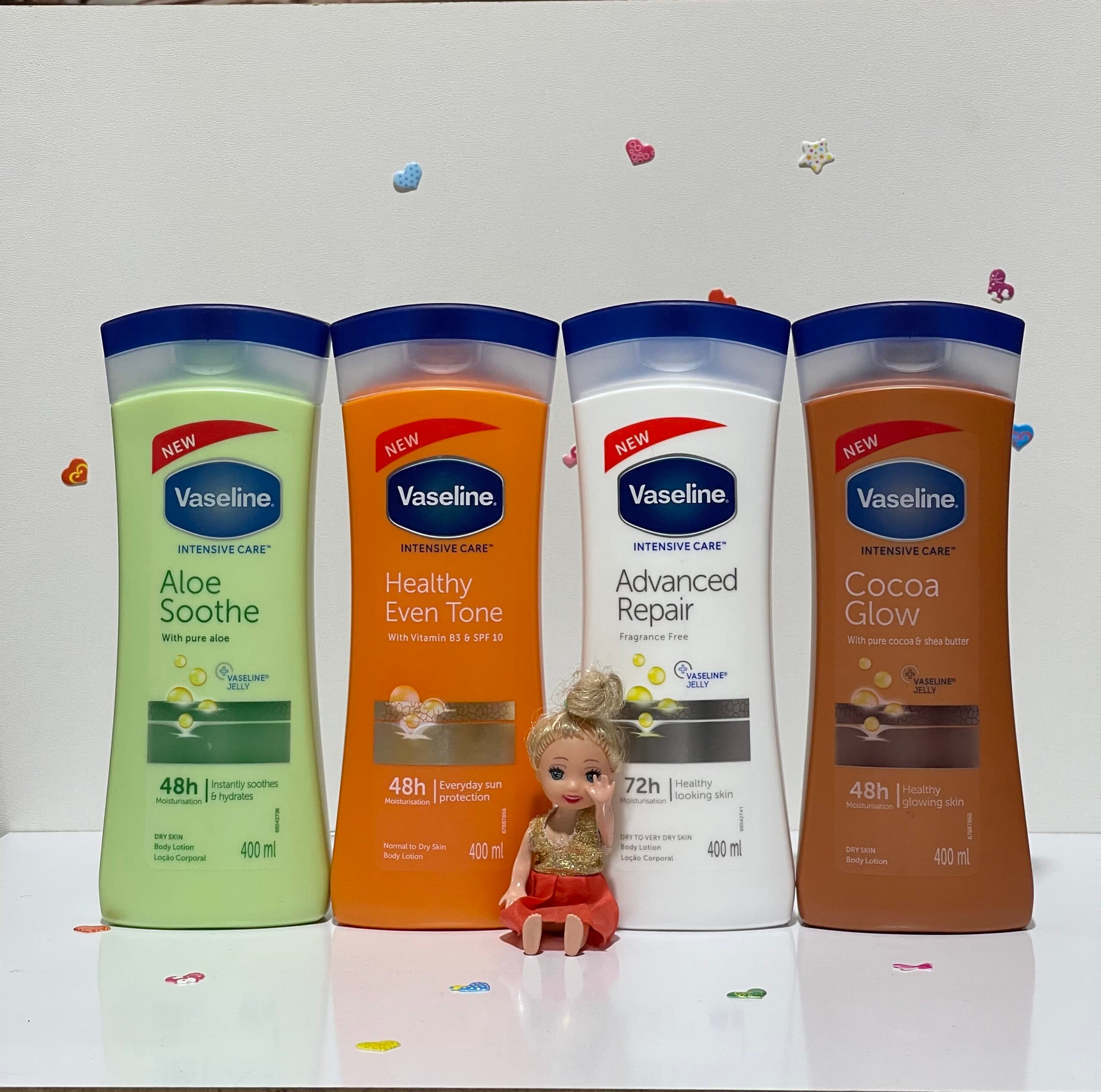 لوسیون بدن آلوورا وازلین سبز ۴۰۰میل vaseline — تصویر ۵
