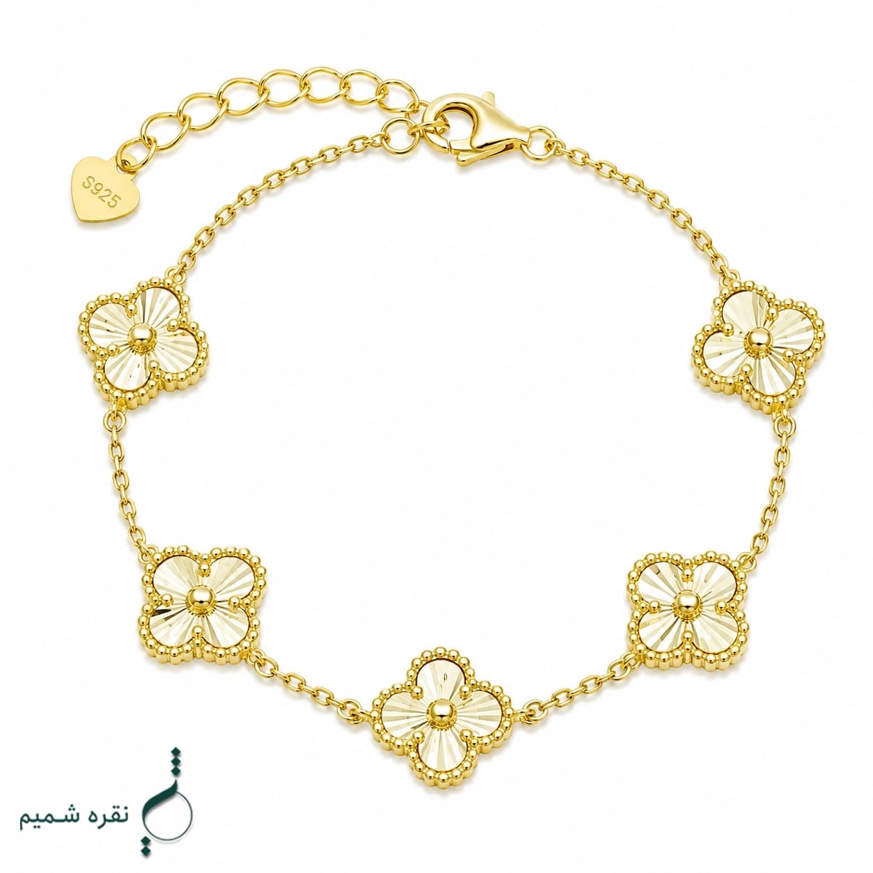 دستبند نقره زنانه مدل DEF K40