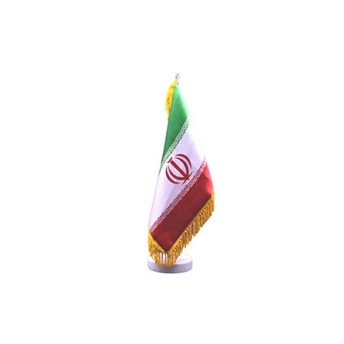 پرچم رومیزی ایران جنس ساتن