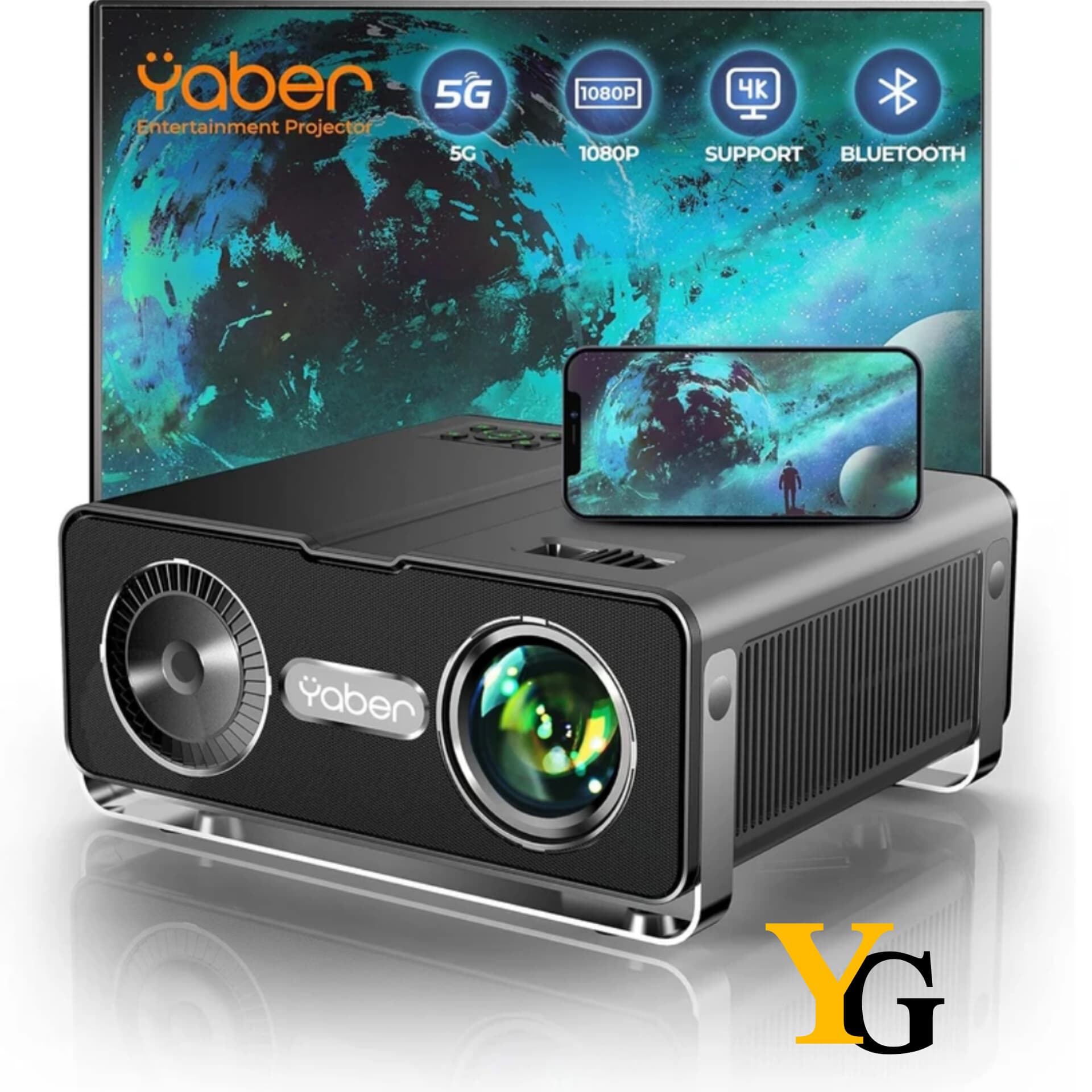 ویدیو پروژکتور یابر مدل Yaber V10