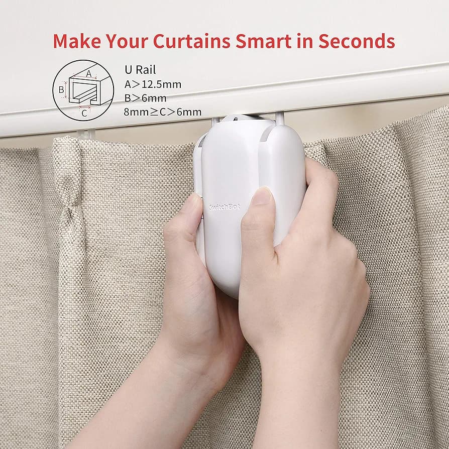 ربات پرده هوشمند switchbot curtain — تصویر ۴