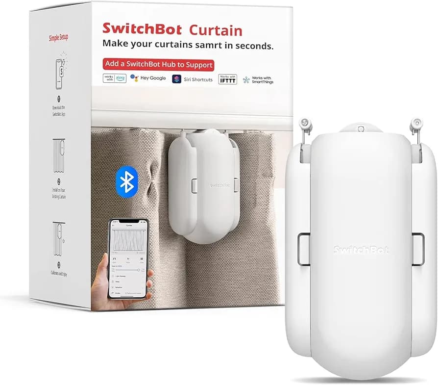 ربات پرده هوشمند switchbot curtain
