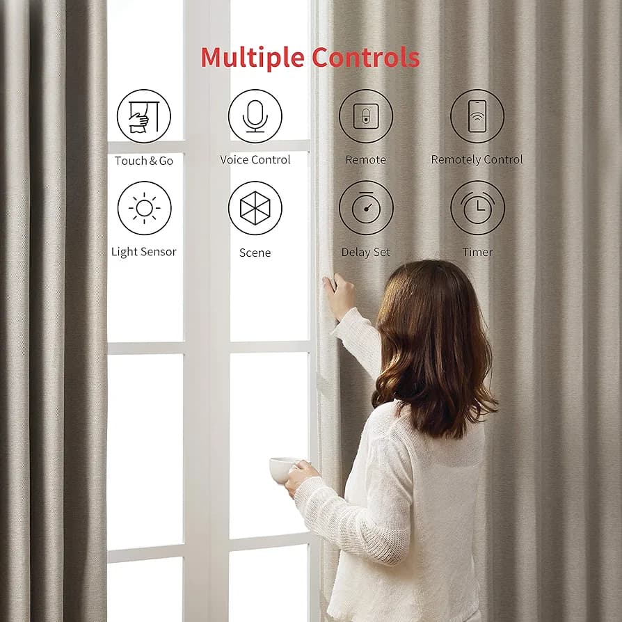 ربات پرده هوشمند switchbot curtain — تصویر ۵