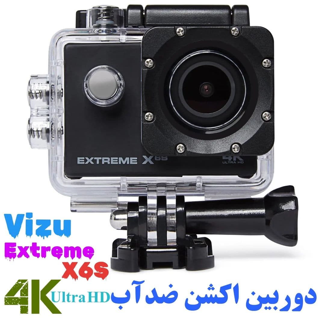 دوربین اکشن وایفای برند Vizu Extreme X6s کیفیت تصویر 4K