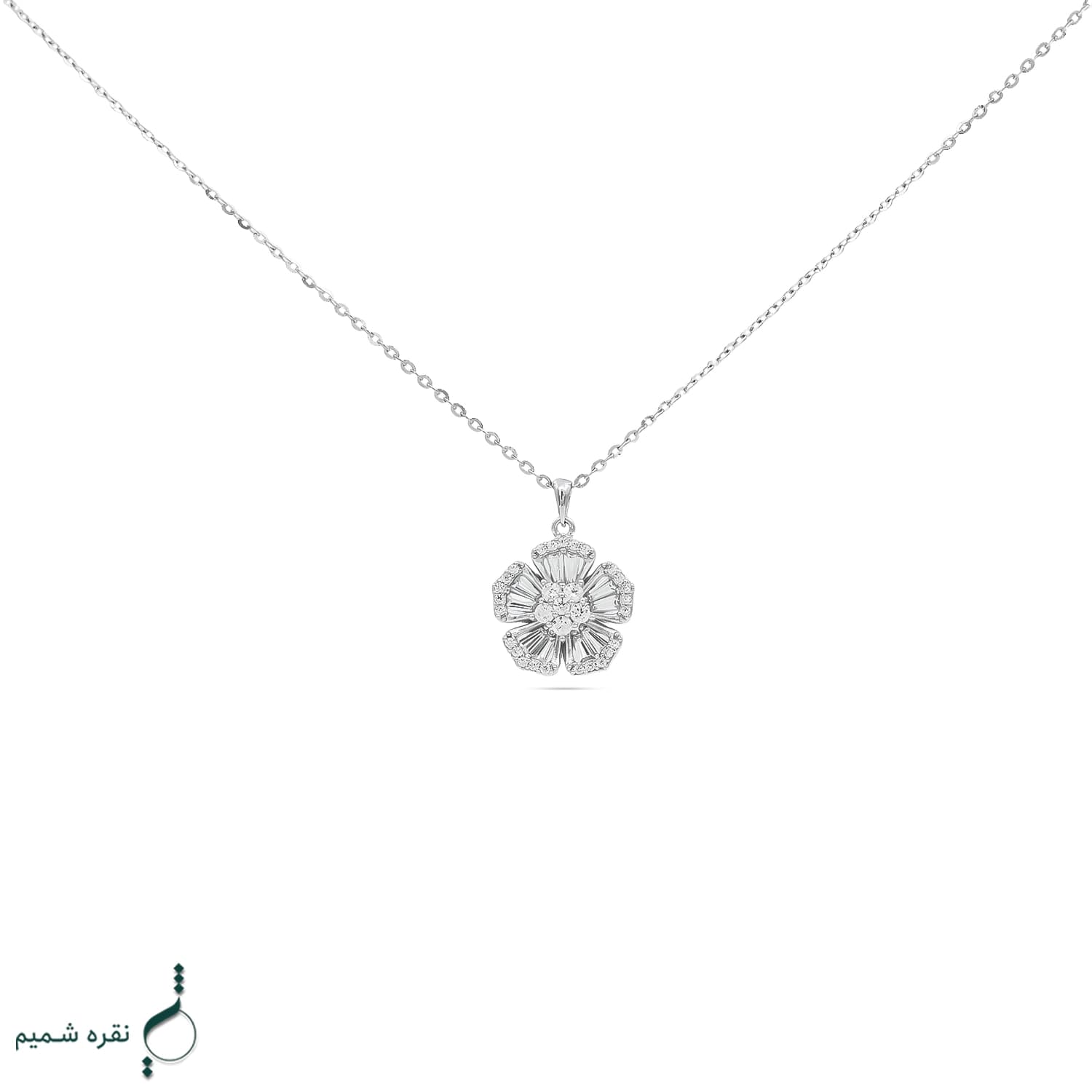 گردنبند نقره زنانه مدل CNE K17