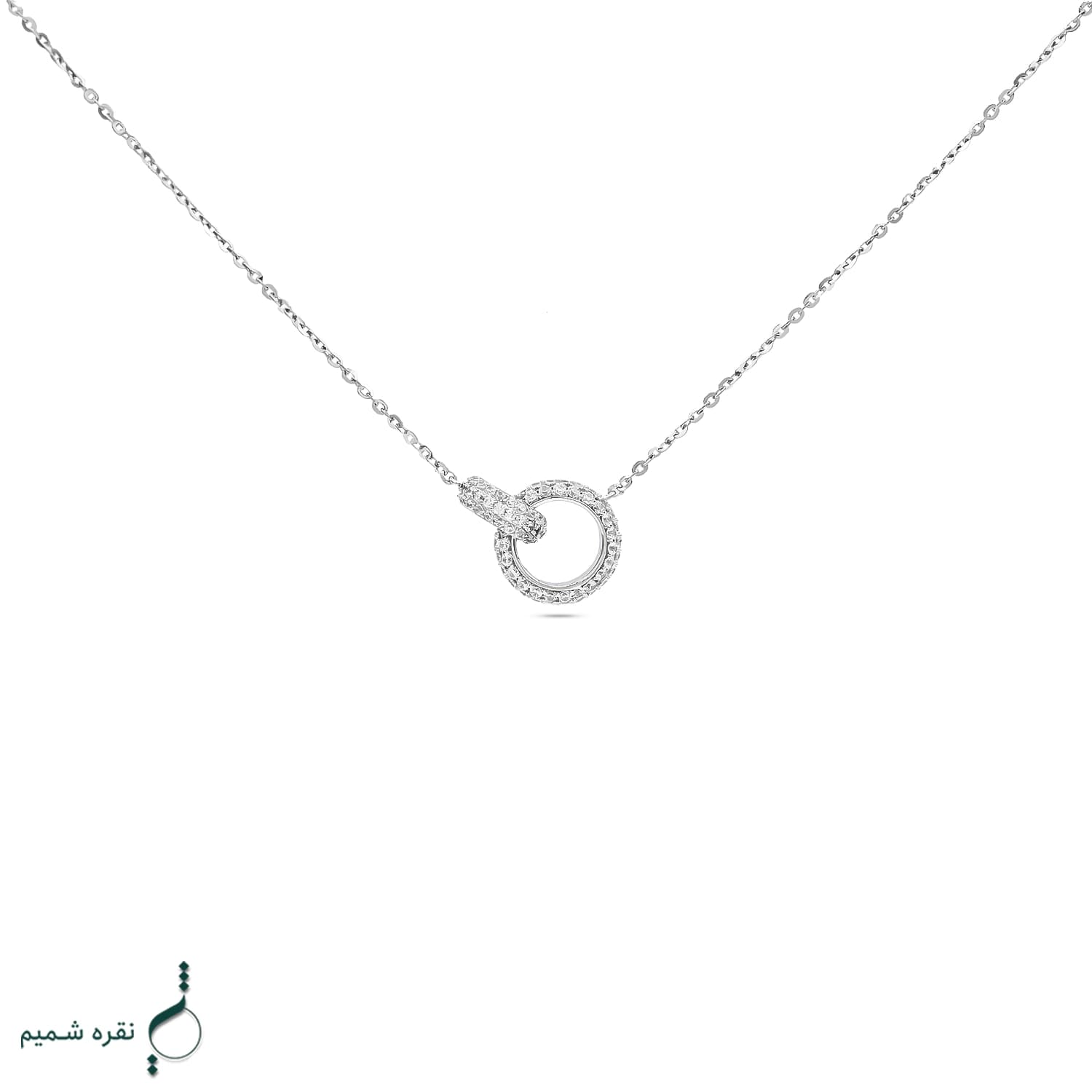 گردنبند نقره زنانه مدل CNE K15