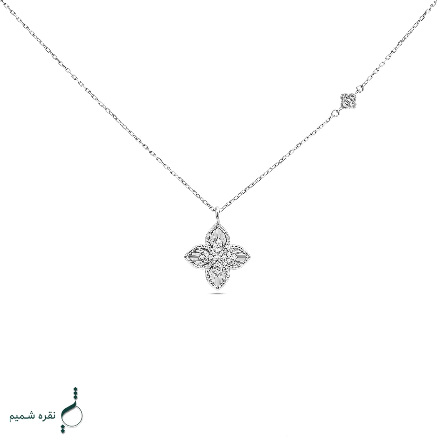 گردنبند نقره زنانه مدل CNE K14