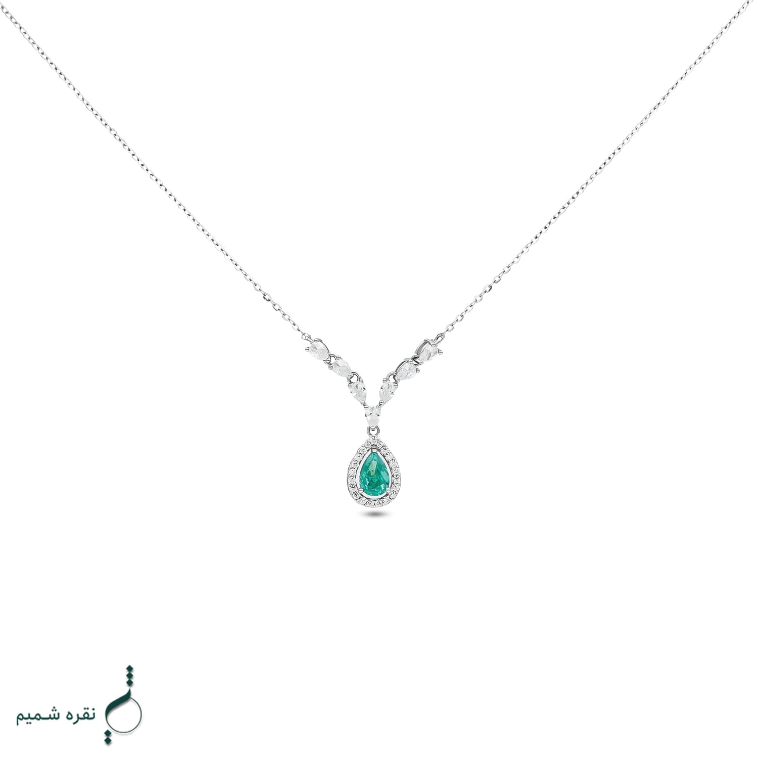 گردنبند نقره زنانه مدل CNE K12