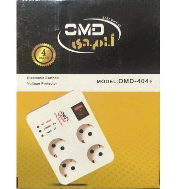 محافظ برق 1.5 متر صوتی و تصویری OMD مدل +404- — تصویر ۴