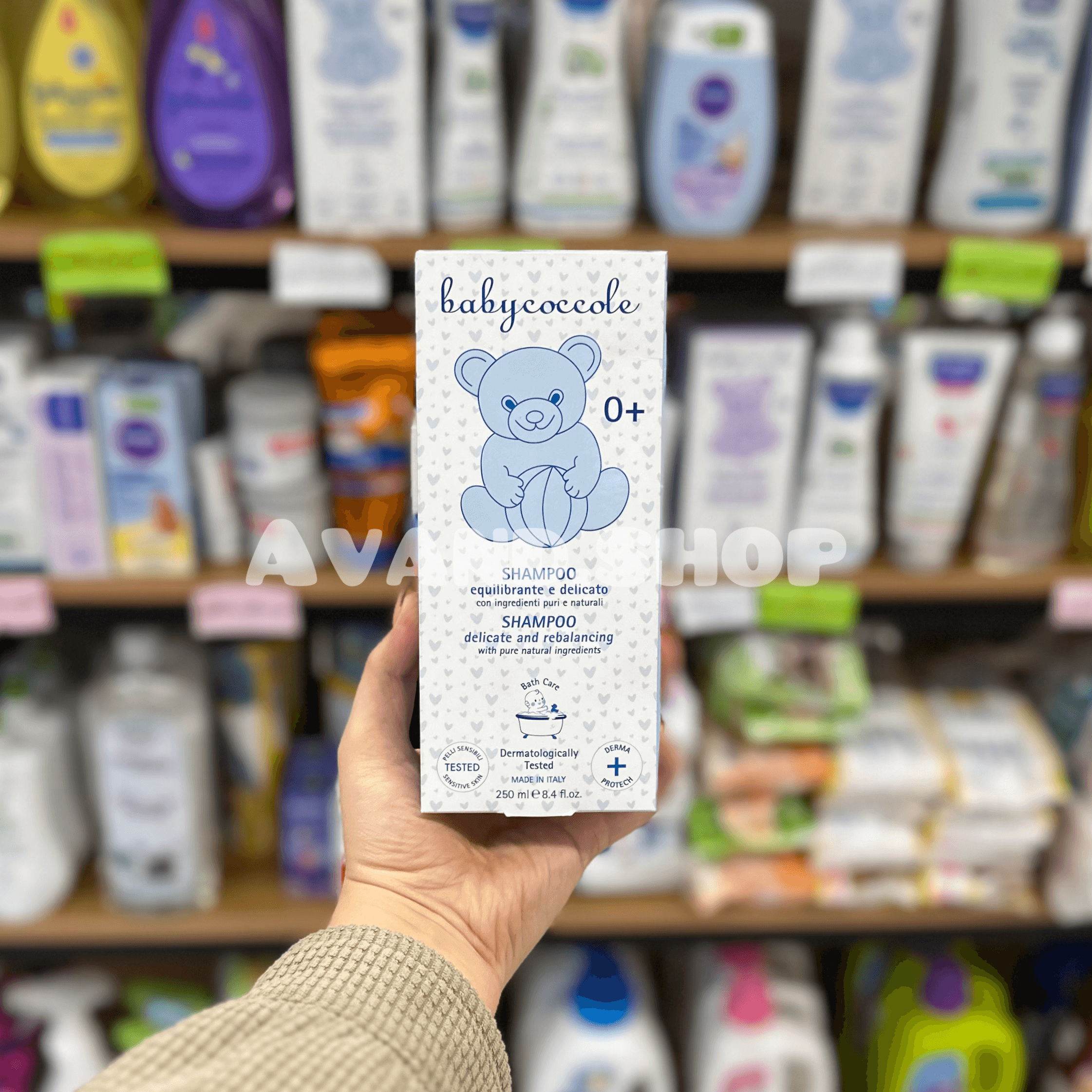 شامپو سر Baby coccole بی بی کوکول 250میل (اورجینال)