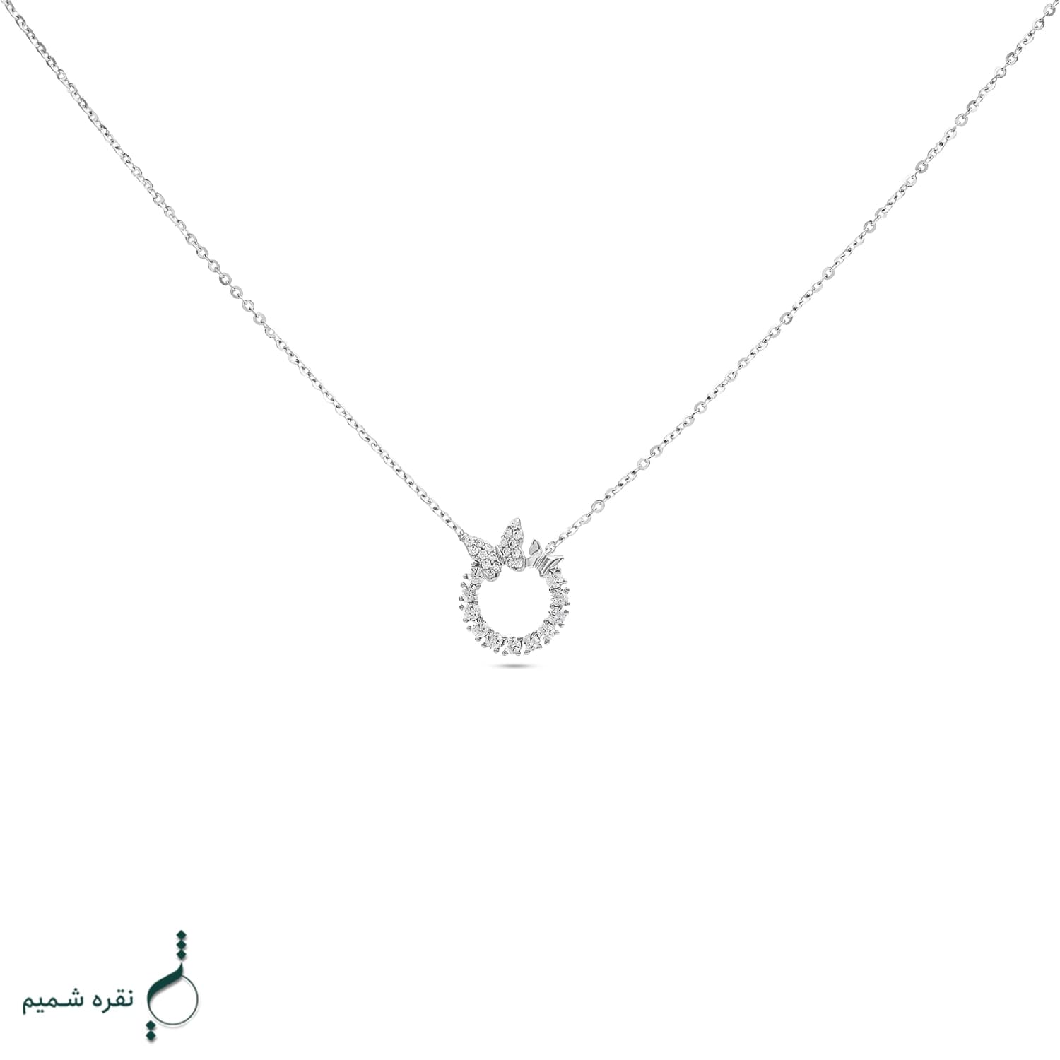 گردنبند نقره زنانه مدل CNE K09