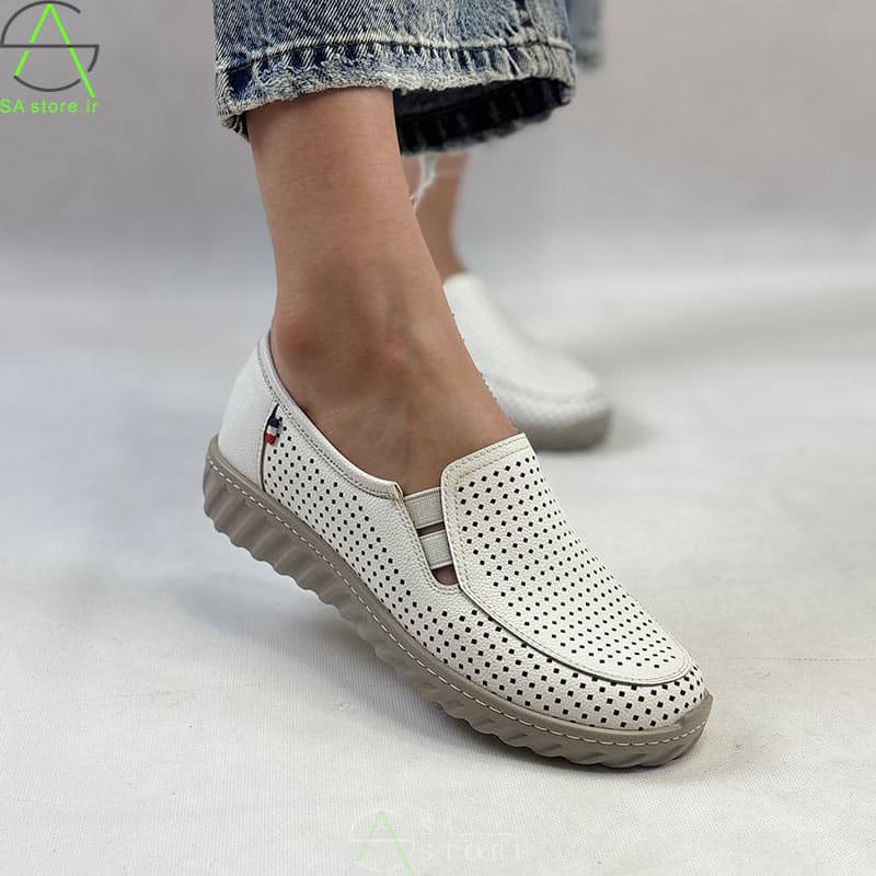 کفش کلاسیک طبی سوزنی ماهگل Mahgol — تصویر ۳