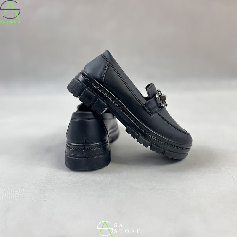کفش لوفر دخترانه باد پا سگگ دار — تصویر ۲
