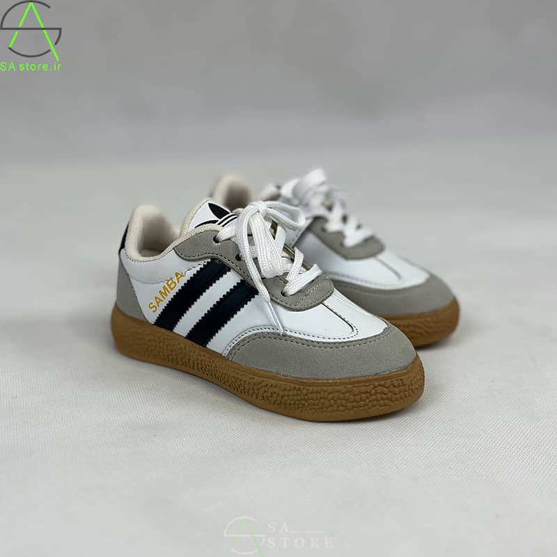 کفش کتونی بچگانه دوخط آدیداس سامبا Adidas SAMBA — تصویر ۴