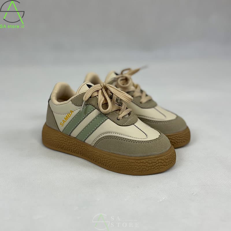 کفش کتونی بچگانه دوخط آدیداس سامبا Adidas SAMBA — تصویر ۲