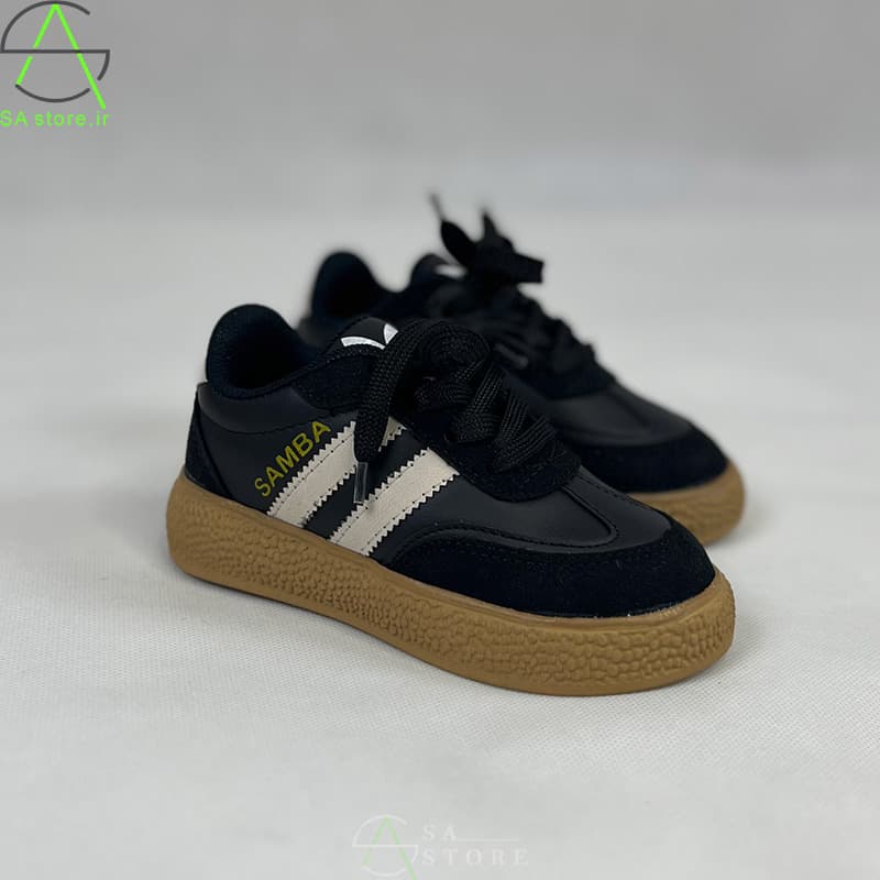 کفش کتونی بچگانه دوخط آدیداس سامبا Adidas SAMBA — تصویر ۳
