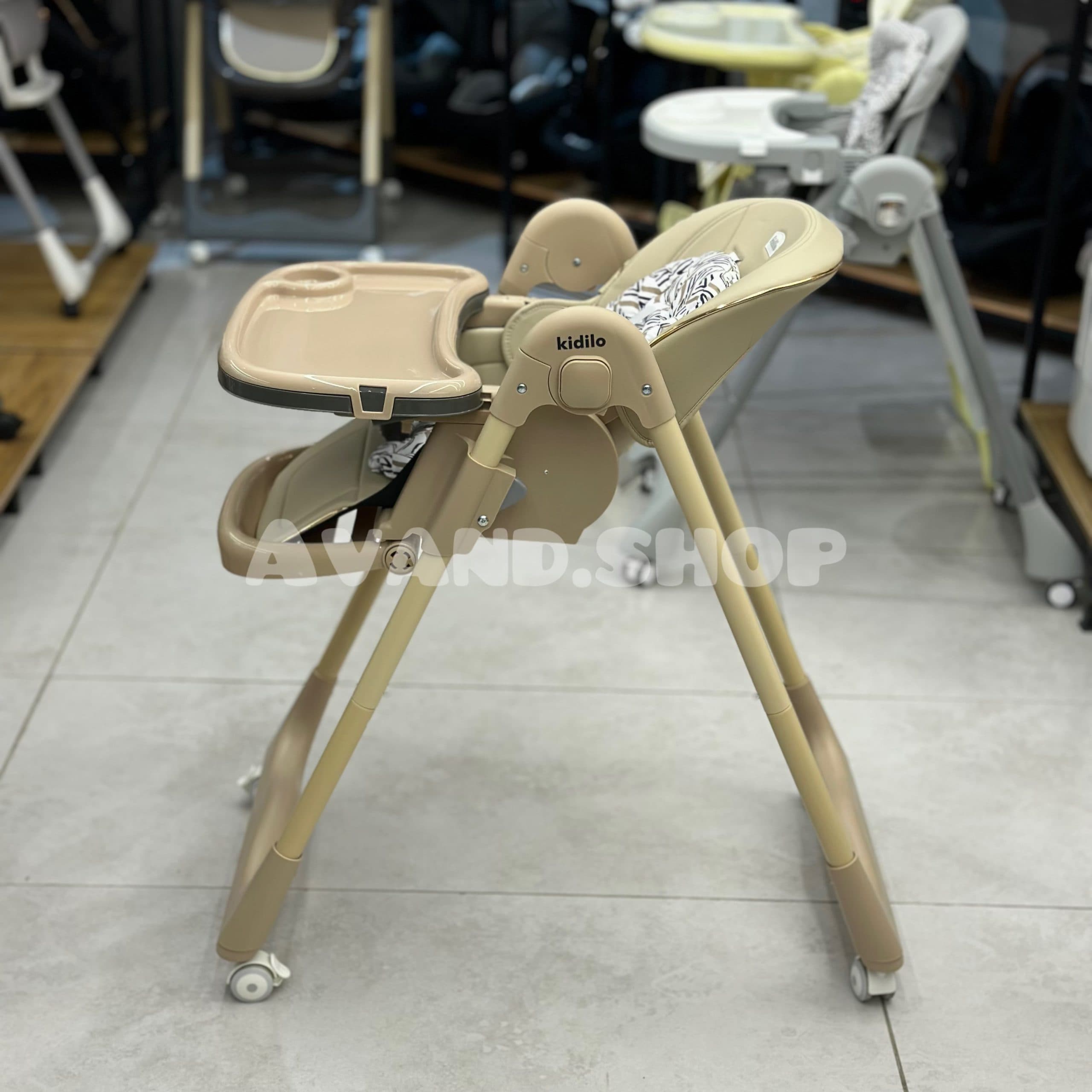 صندلی غذا کیدیلو KD805 (کرم) — تصویر ۲