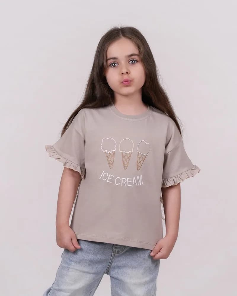 تیشرت دخترانه ice cream — تصویر ۳