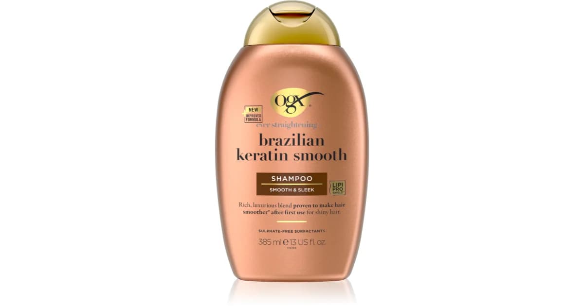 شامپو کراتینه او جی ایکس shampoo keratin Brazilian ogx