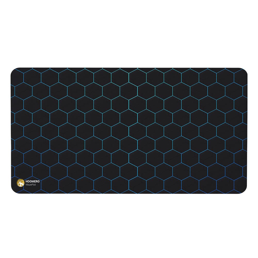 دسک پد هومرو مدل MX1358 طرح Dark Hexagons 3D سایز 40×75 سانتی‌متر