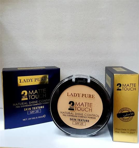 پنکک دوطبقه لیدی پیور LADY PURE — تصویر ۲