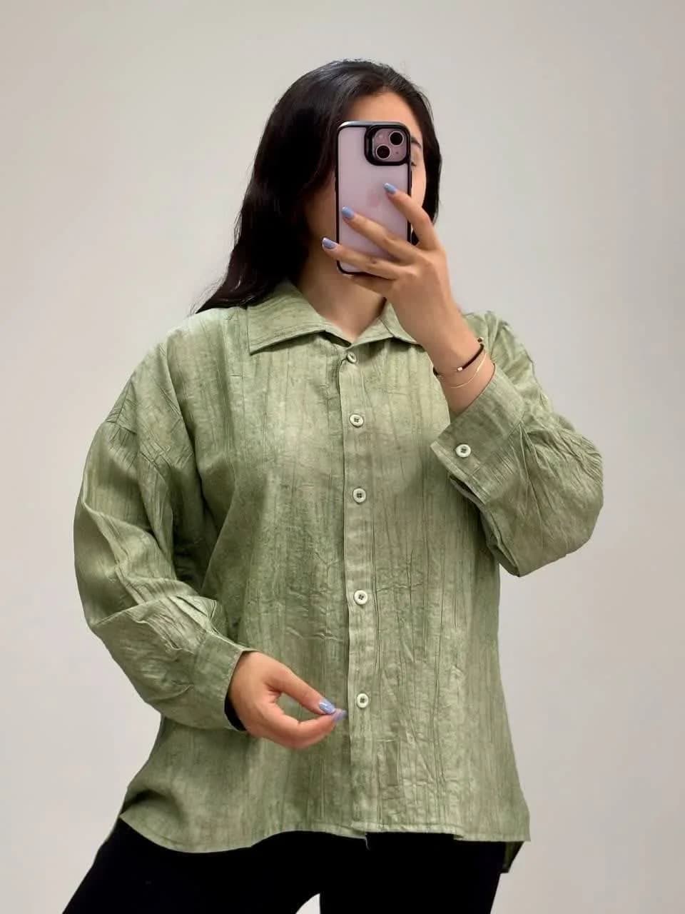 شومیز زنانه ابر و بادی