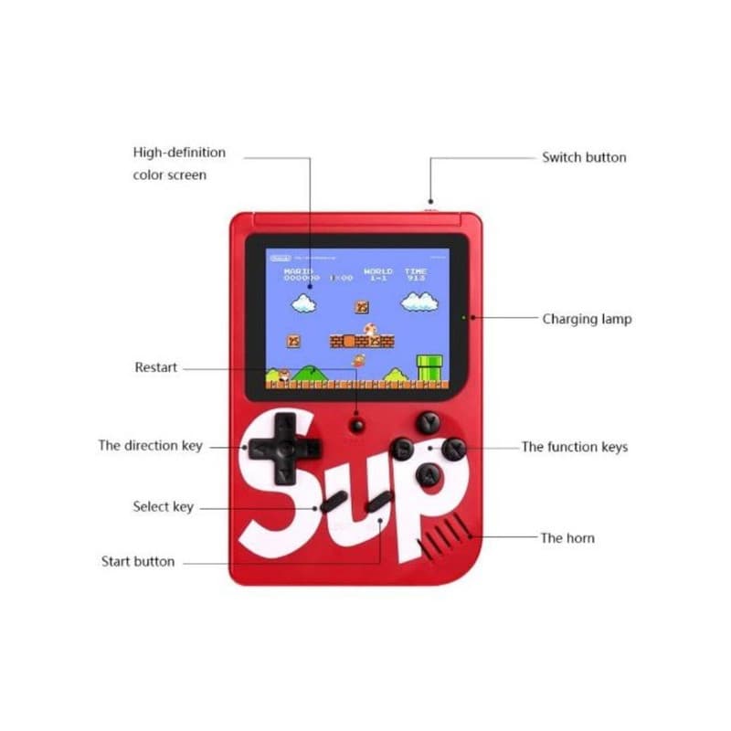 کنسول بازی قابل حمل مدل SUP Plus 400 — تصویر ۳