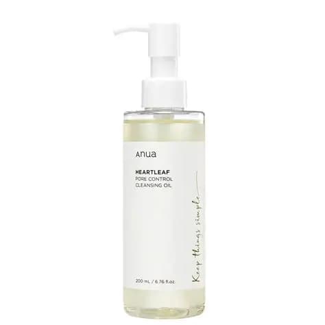 روغن پاک کننده منافذ آنوا pore control cleansing oil Anua