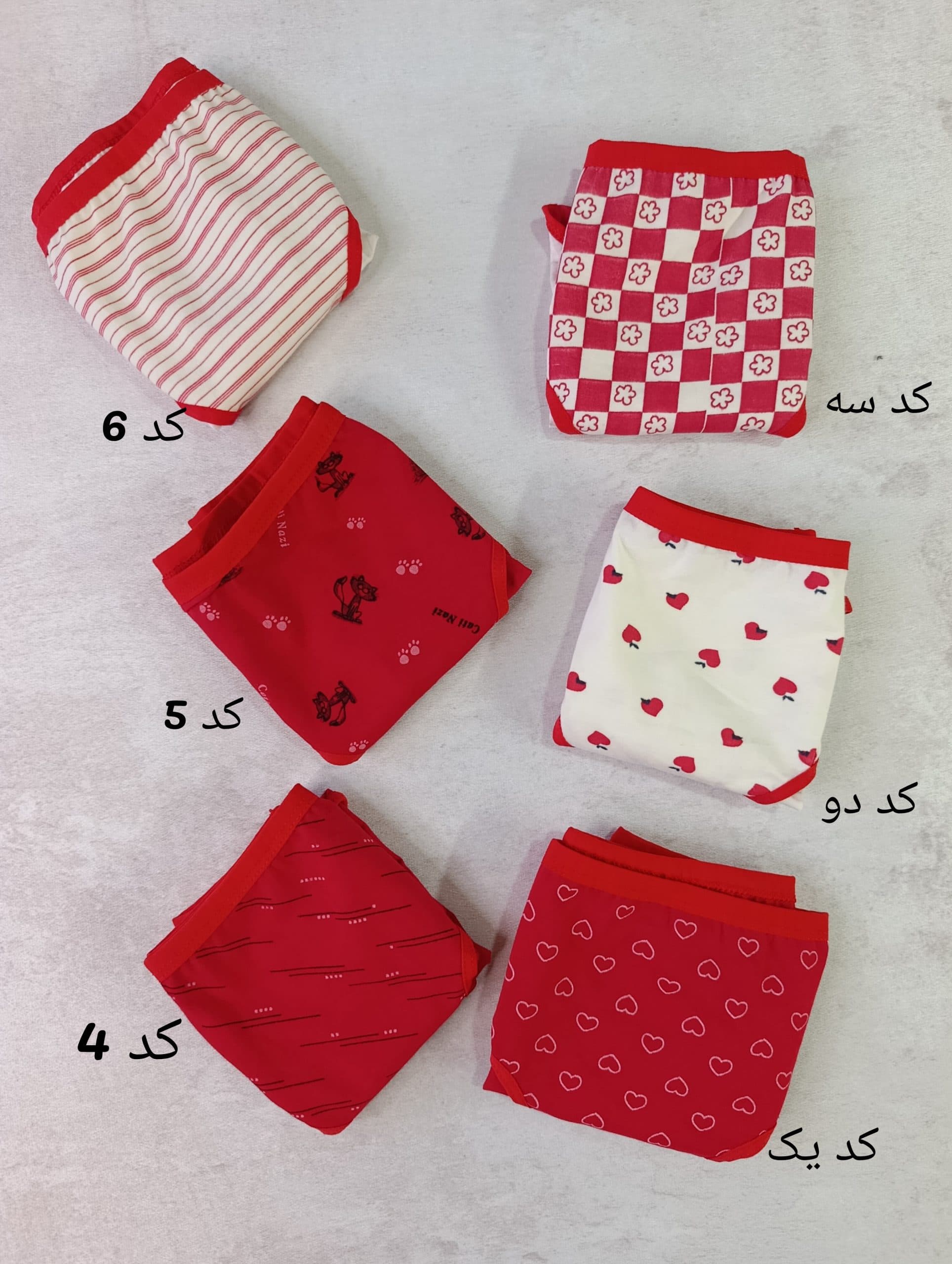 شورت زنانه (تم قرمز) — تصویر ۲