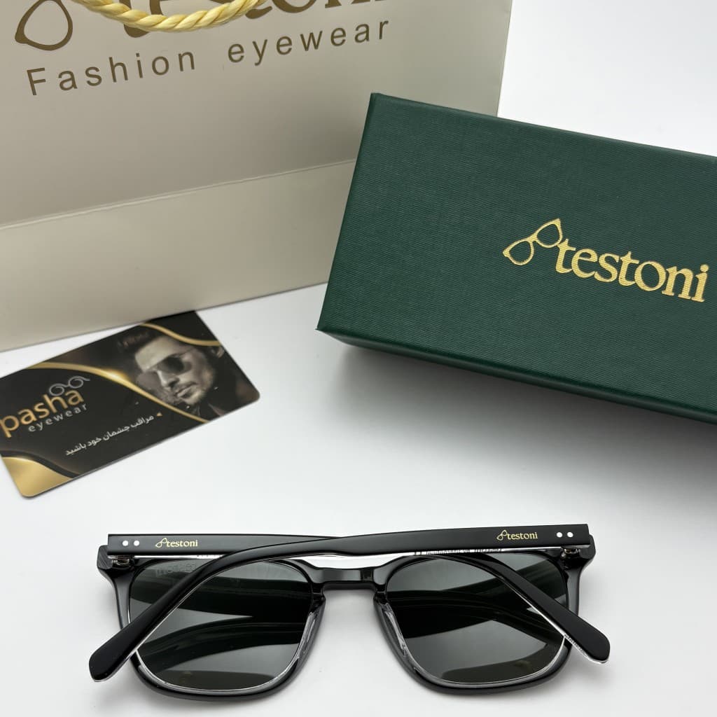 عینک آفتابی اورجینال testoni — تصویر ۴