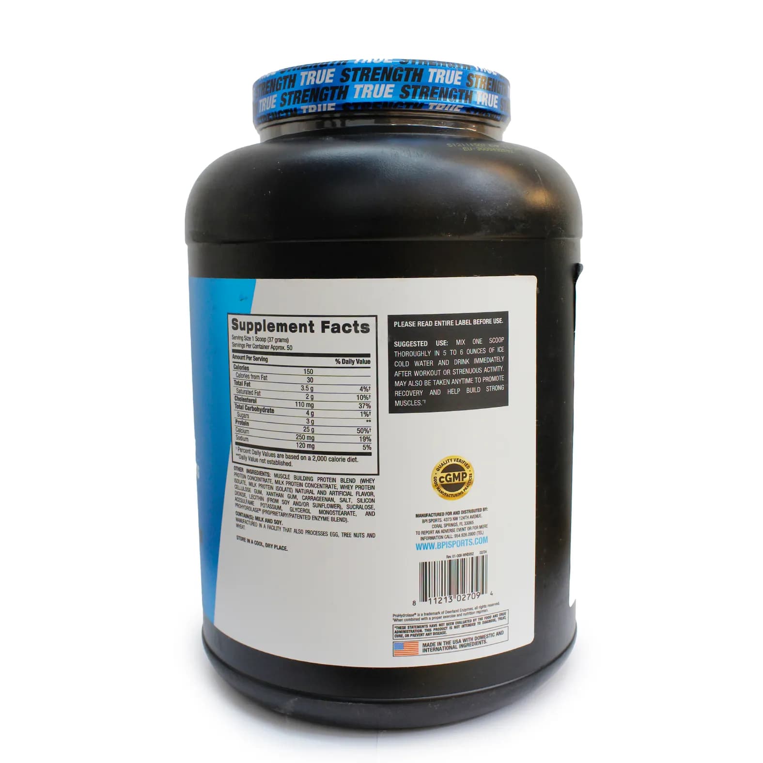 پروتئین وی بی پی آی bpi اچ دی وزن 1.850 کیلو گرم — تصویر ۴