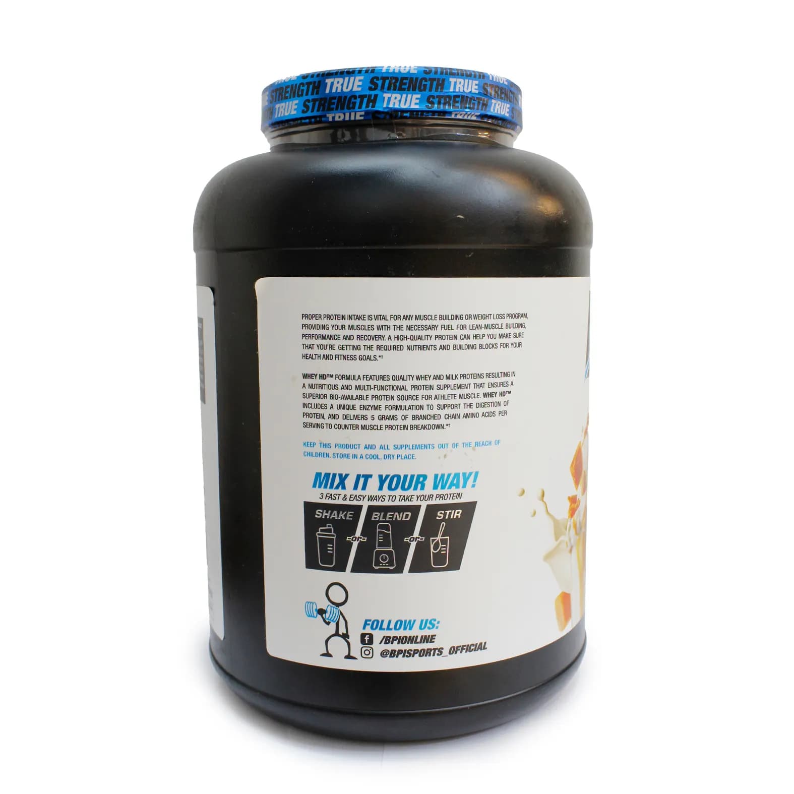 پروتئین وی بی پی آی bpi اچ دی وزن 1.850 کیلو گرم — تصویر ۳