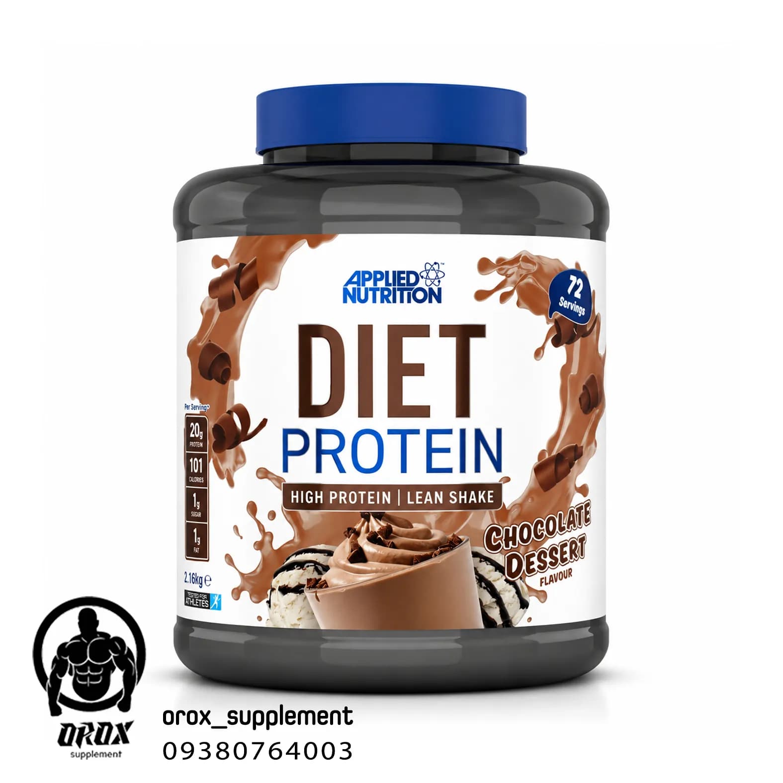 پروتئین دايت وی اپلاید نوتریشن وزن 1.8 کیلو گرم Applied Nutrition